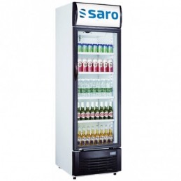 SARO Getränkekühlschrank mit Werbetafel