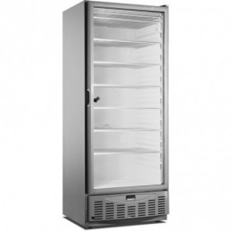 SARO Tiefkühlschrank mit Glastür - weiß