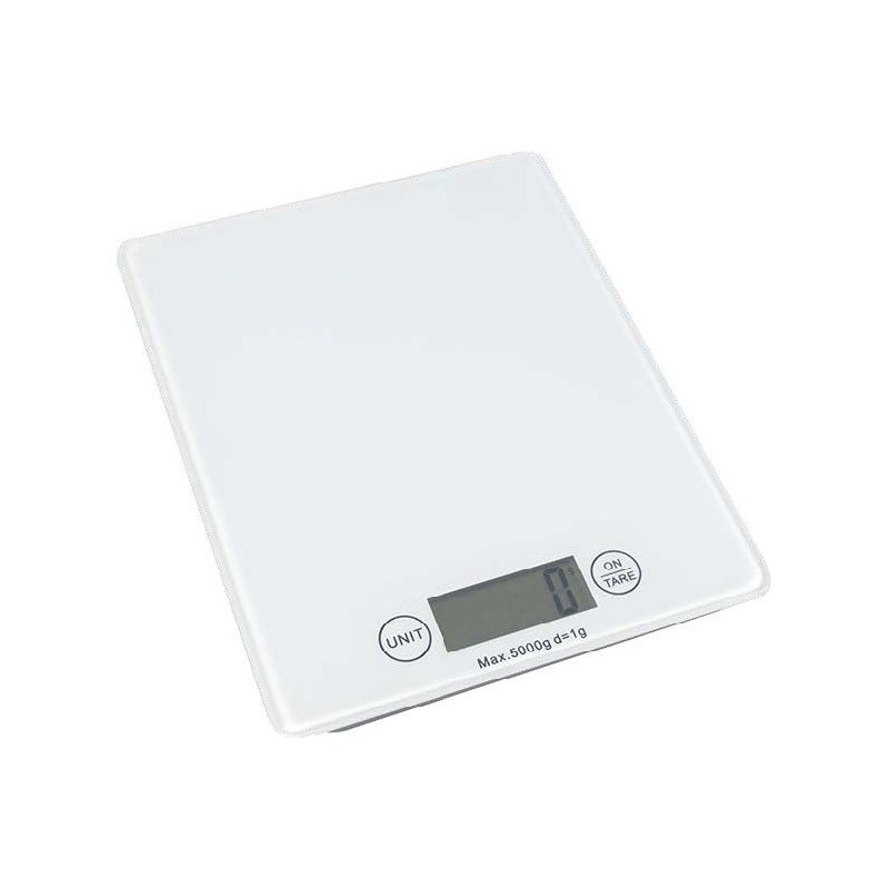 SARO Küchenwaage digital Glasplatte 5 kg  Modell 4745BO