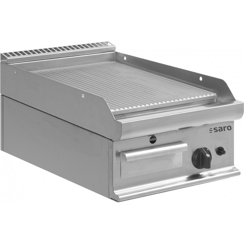 SARO Gas-Griddleplatte Tisch Modell E7/KTG1BBR