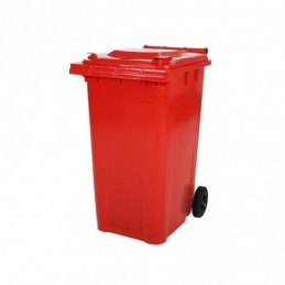 SARO 2 Rad Müllgroßbehälter 80 Liter  -rot- Modell MGB80RO