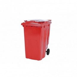 SARO 2 Rad Müllgroßbehälter 240 Liter  -rot- Modell MBG240RO